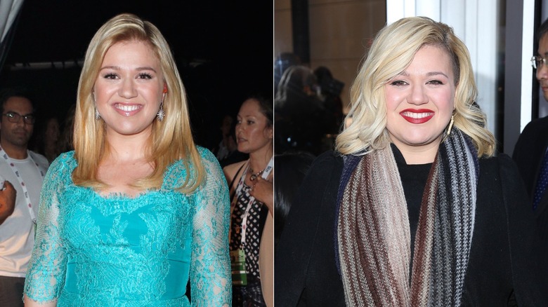 Kelly Clarkson capelli biondi