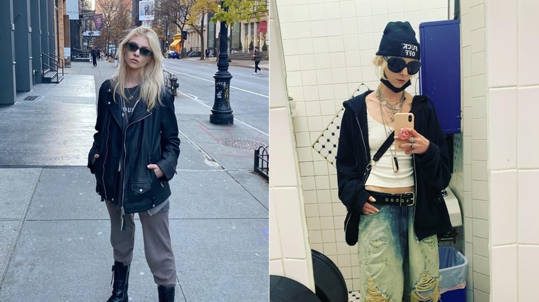 Taylor Momsen con il suo stile cittadino rilassato