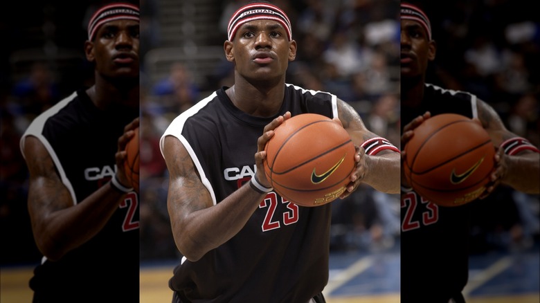 LeBron James al liceo