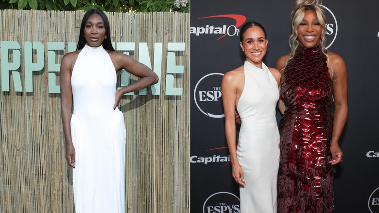 Venus Williams; Meghan Markle e Serena Williams