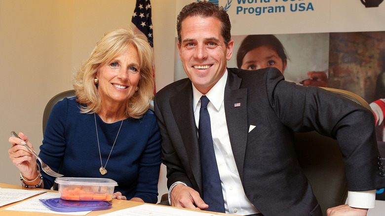 Hunter e Jill Biden nel 2013