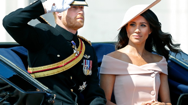 Meghan Markle al Trooping the Colour 2018