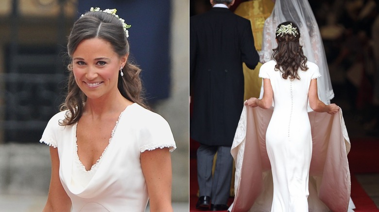 Pippa Middleton al matrimonio di Kate