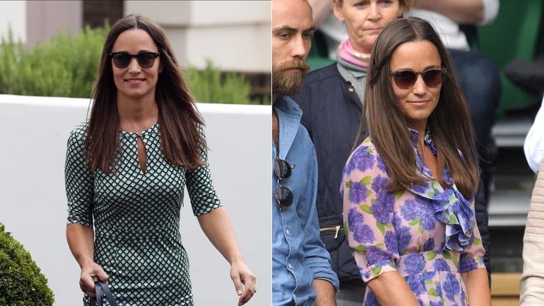 Pippa Middleton capelli lisci