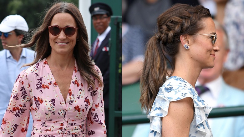 Pippa Middleton onde e trecce