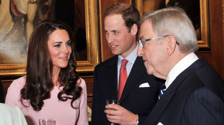 Kate e William con il re Costantino