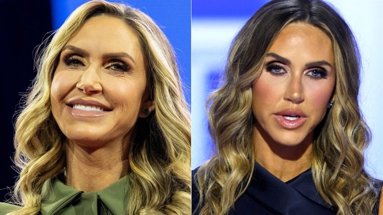 Lara Trump indossa un trucco pesante