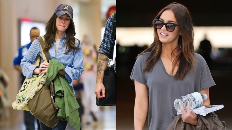 Megan Fox senza trucco in aeroporto