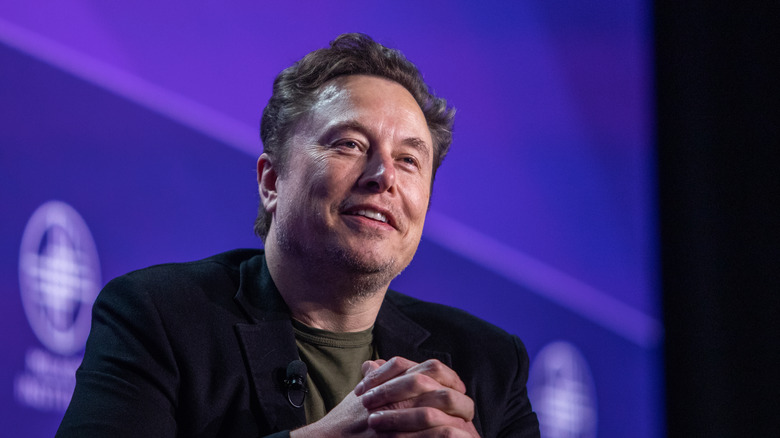 Elon Musk a un evento