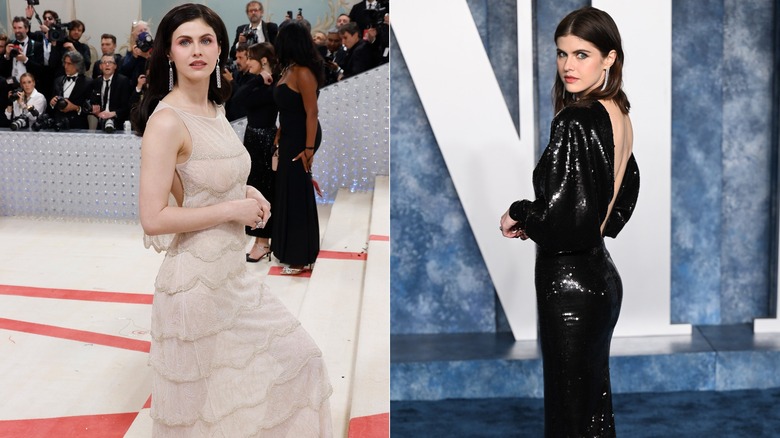 Moda del Met Gala di Alexandra Daddario