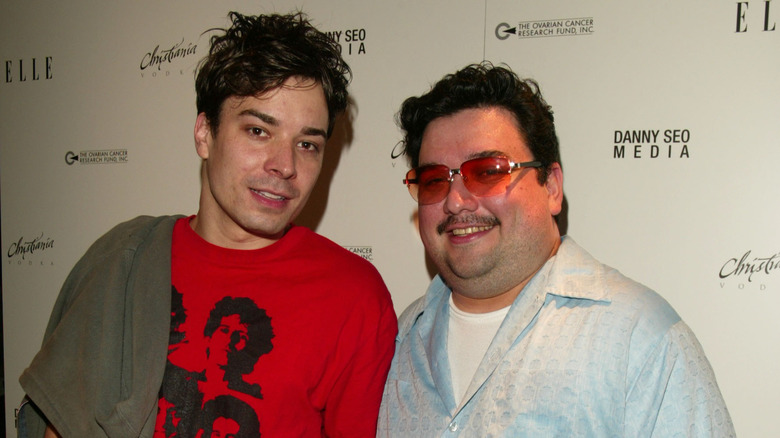 Jimmy Fallon e Horatio Sanz in posa