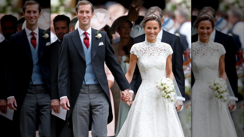 Pippa Middleton al suo matrimonio