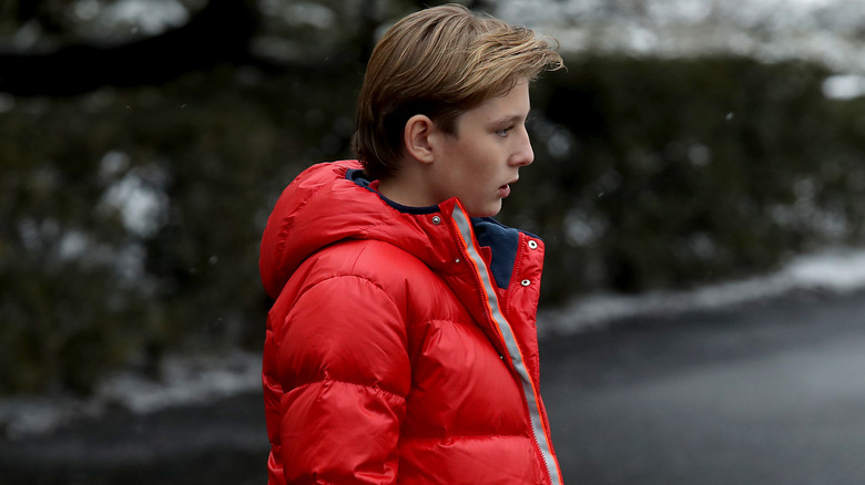 Barron Trump di profilo