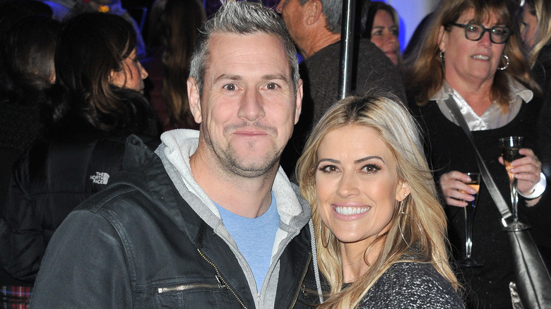 Ant Anstead e Christina Hall in posa