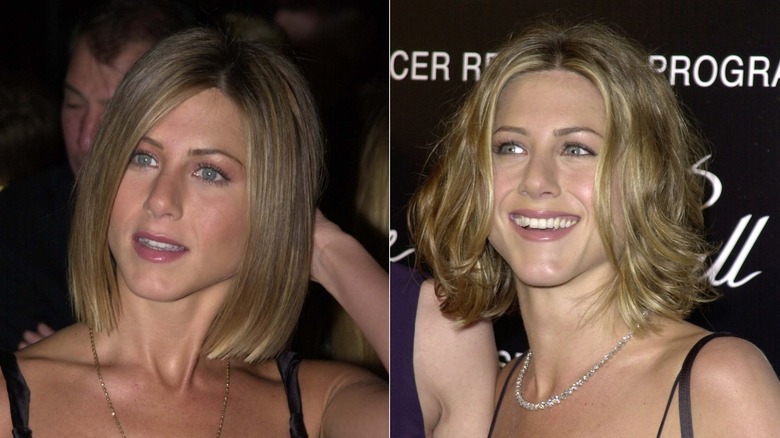 Taglio di capelli caschetto di Jennifer Aniston