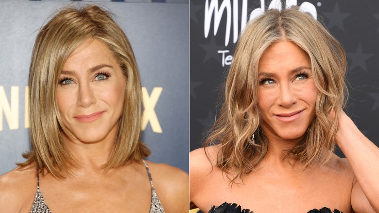 Taglio lob di Jennifer Aniston 2024