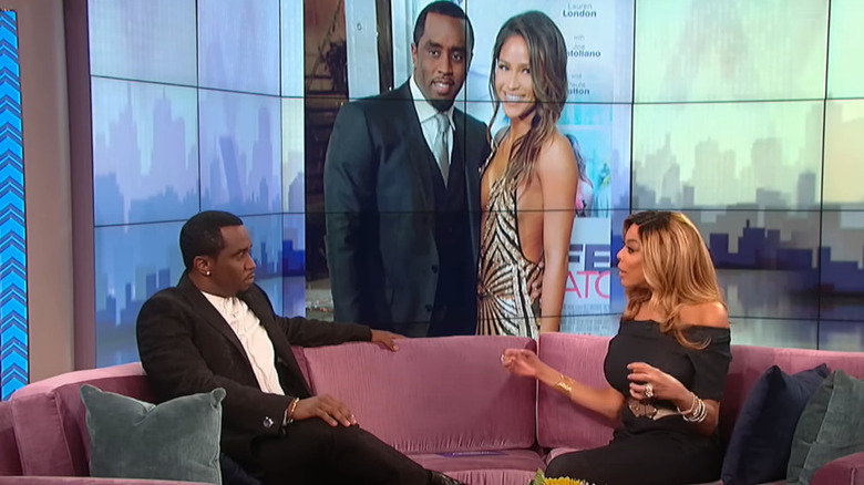 Diddy, Wendy Williams sul divano