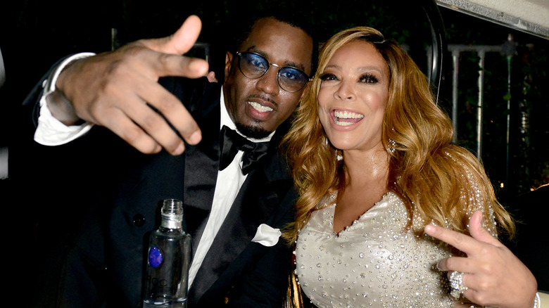 Diddy, Wendy Williams in posa