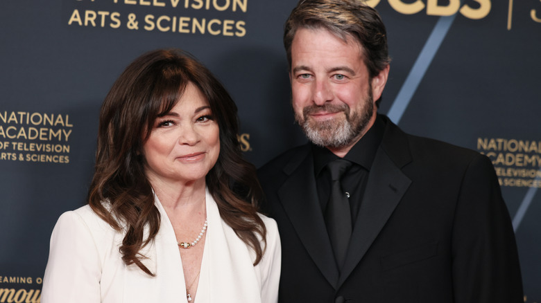 Valerie Bertinelli e Mike Goodnough agli Emmy