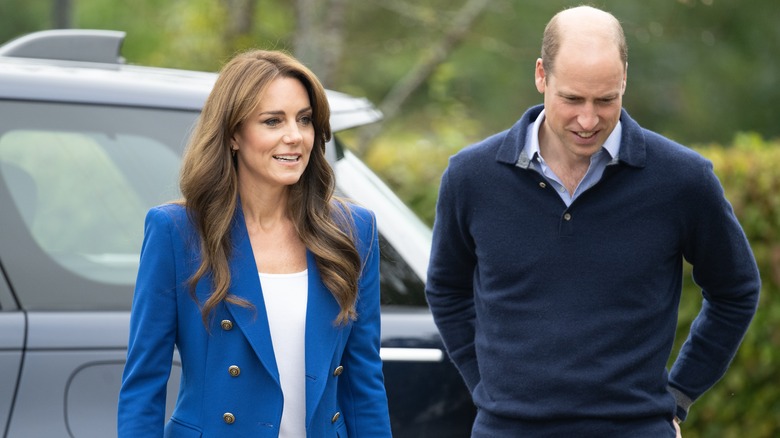 Kate Middleton e il principe William fuori