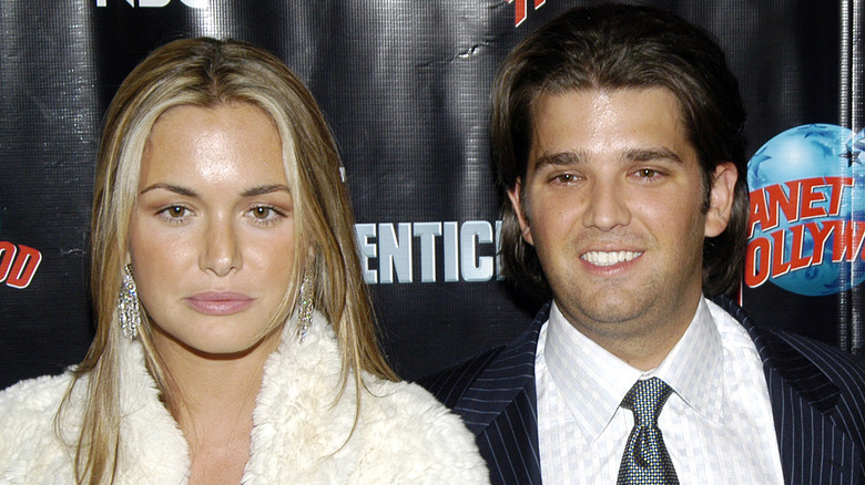 Vanessa Trump e Donald Trump Jr. in posa