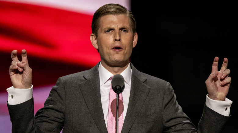 Eric Trump parla al RNC