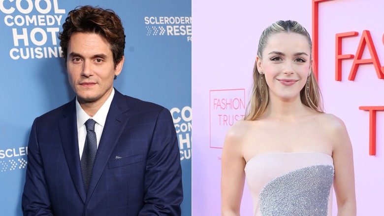 John Mayer, Kiernan Shipka in posa