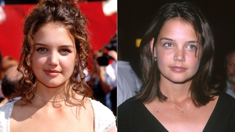 Katie Holmes con i capelli anni '90