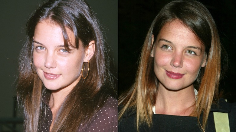 Katie Holmes con strati morbidi