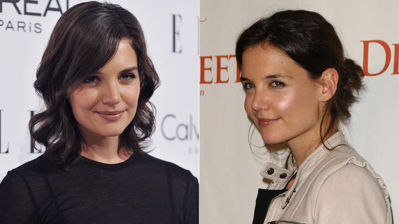 Katie Holmes con taglio lob