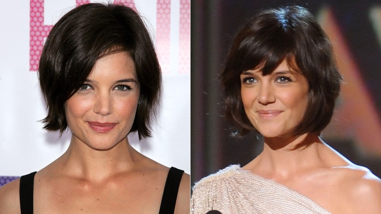 Katie Holmes con caschetto corto