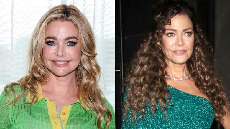 Denise Richards bionda a bruna riccia