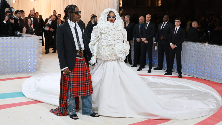 A$AP Rocky Rihanna al Met Gala