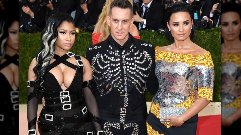 Demi Lovato, Nicki Minaj e Jeremy Scott al Met Gala 2016