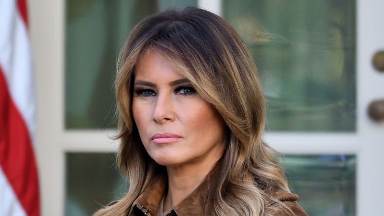 Melania Trump sfacciata