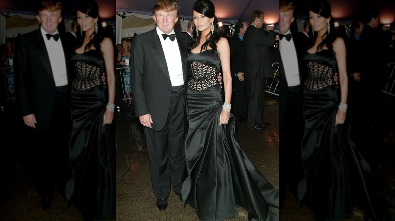 Donald Trump e Melania Trump al Met Gala del 2004