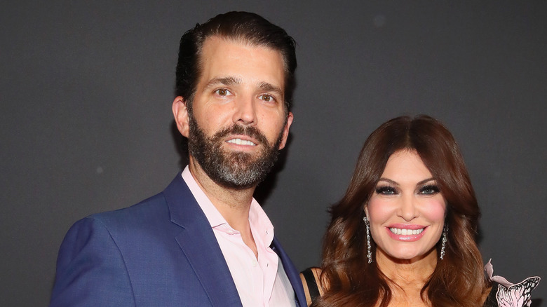 Kimberly Guilfoyle e Donald Trump Jr. insieme