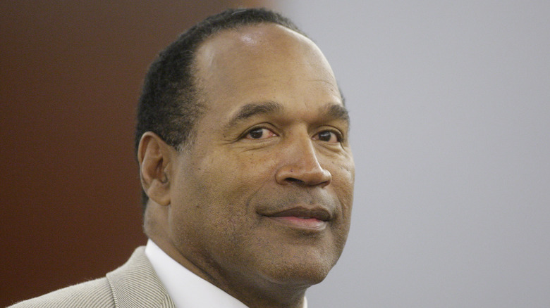 OJ Simpson invecchiato in tribunale