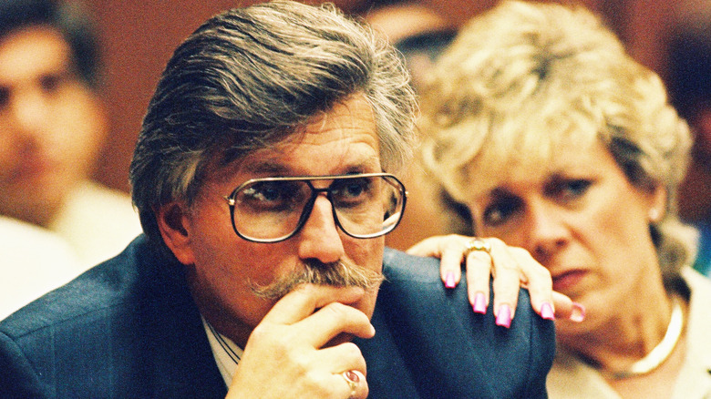 Fred Goldman in tribunale