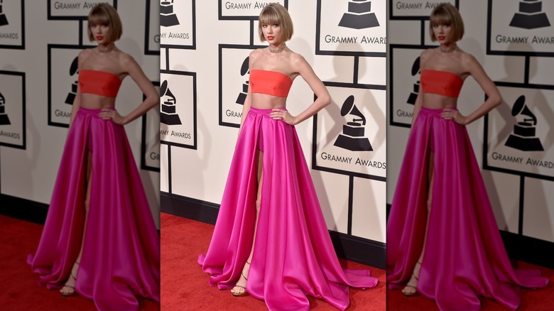 Taylor Swift in rosa