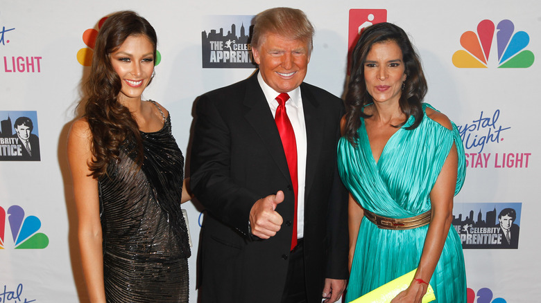 Donald Trump con le donne