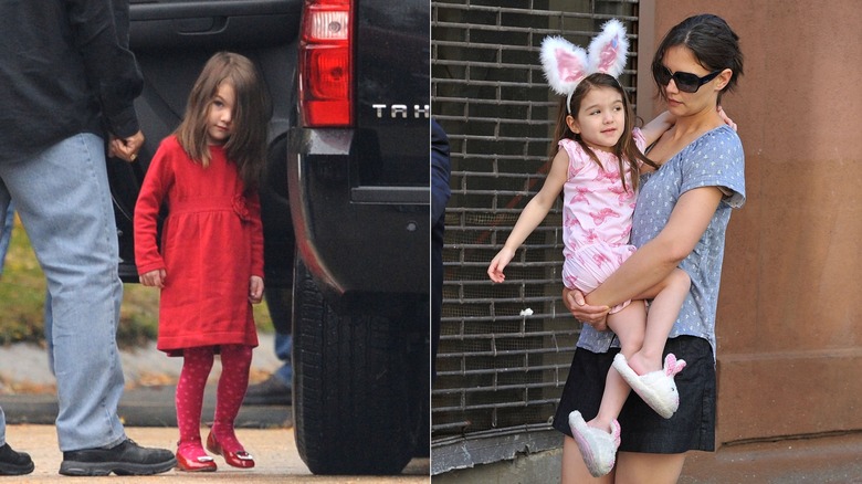 Katie Holmes e Suri Cruise 