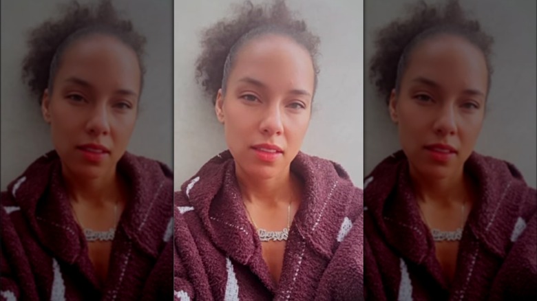 Alicia Keys nel post di Capodanno