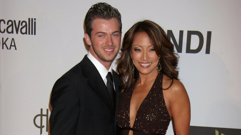 Artem Chigvintsev, Carrie Ann Inaba in posa