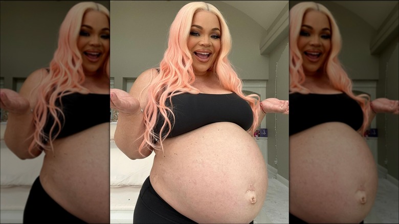 Trisha Paytas con grande pancione