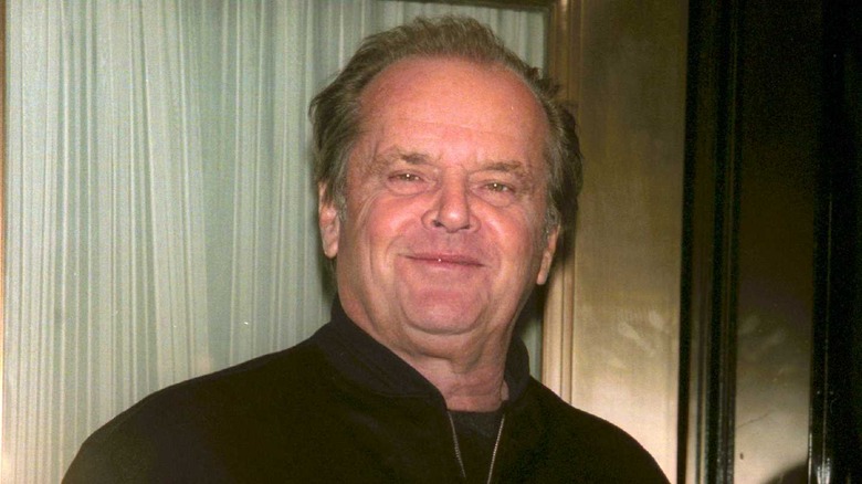 Jack Nicholson in Italia nel 2000