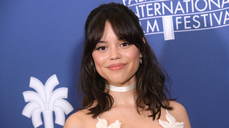 Jenna Ortega a un festival cinematografico