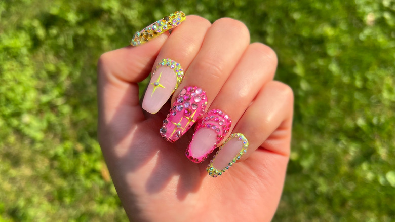 Nail art ispirata a Bunnie Xo