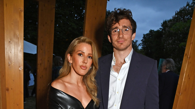 Ellie Goulding e Caspar Jopling in posa