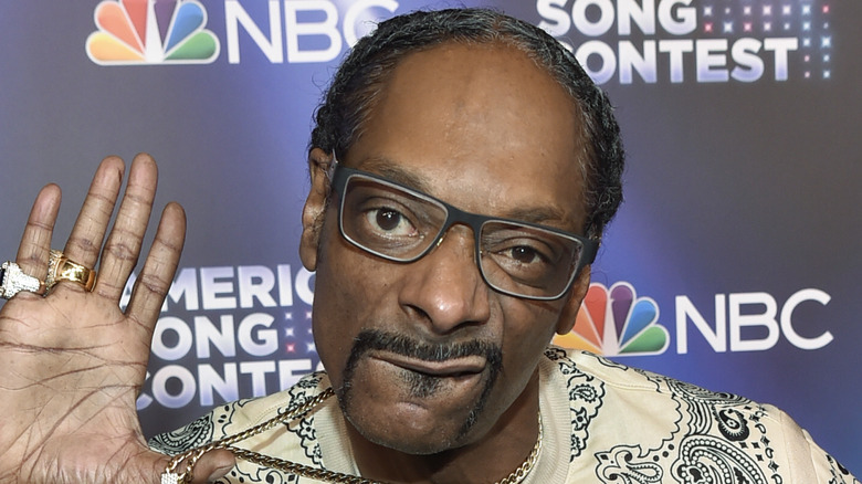 Snoop Dogg fa una faccia buffa